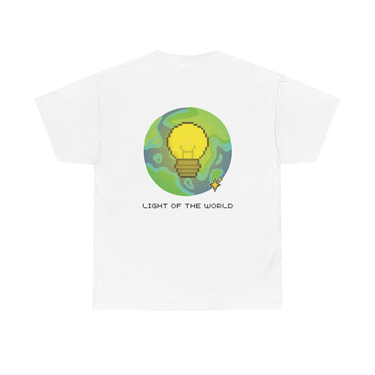 Light of the World Unisex Heavy Cotton Tee - Inspirational Graphic Tee