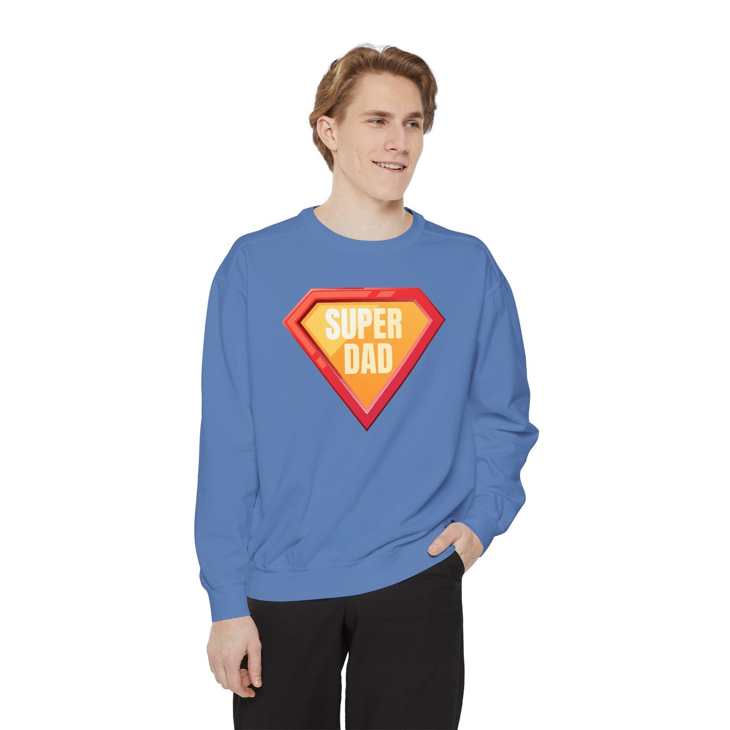 Super Dad Sweatshirt – Father's Day Gift for Hero Dads