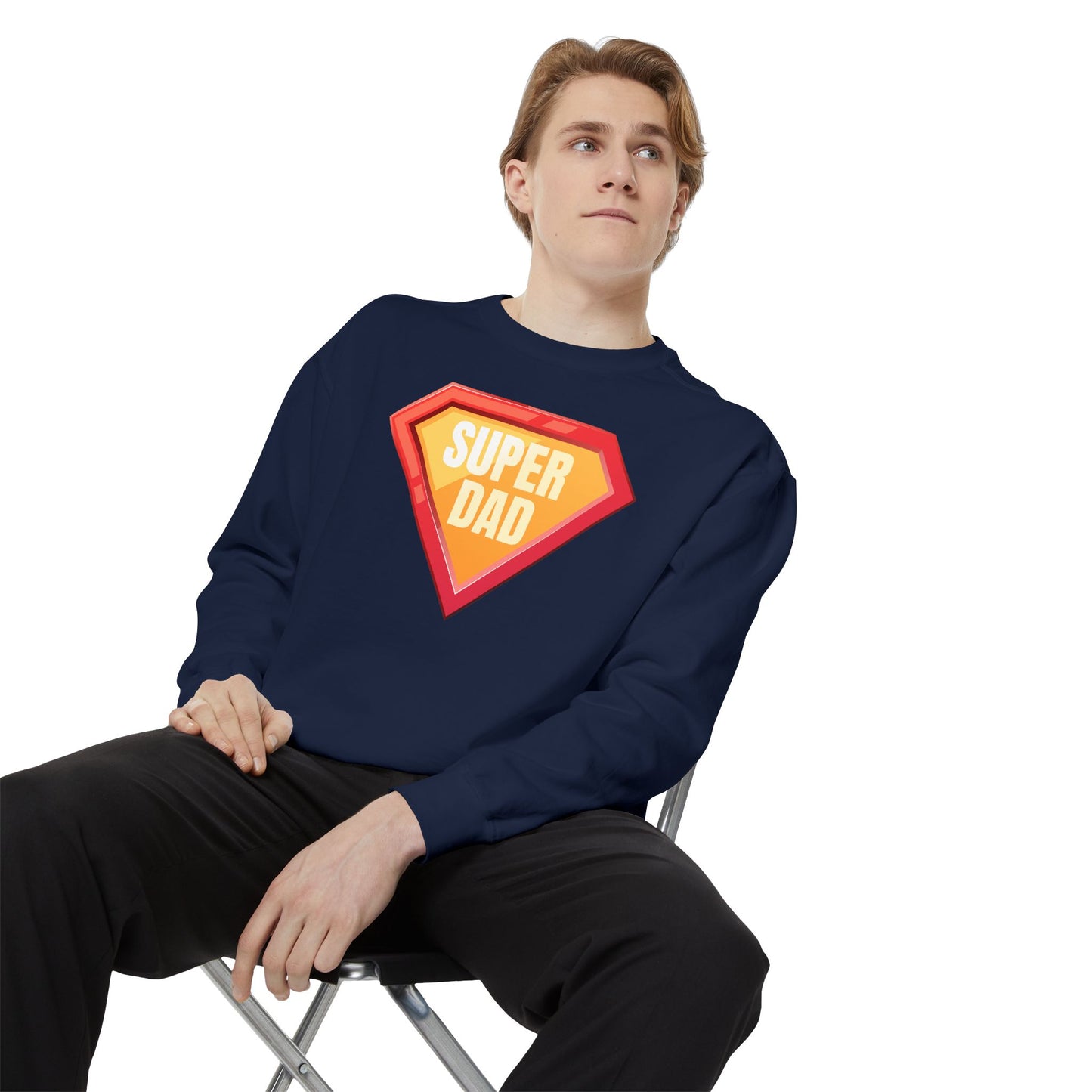 Super Dad Sweatshirt – Father's Day Gift for Hero Dads