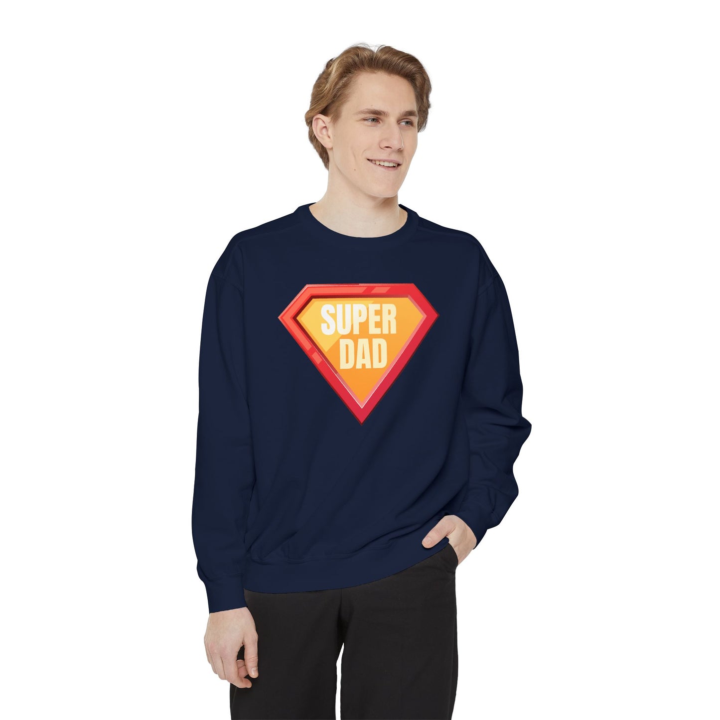 Super Dad Sweatshirt – Father's Day Gift for Hero Dads