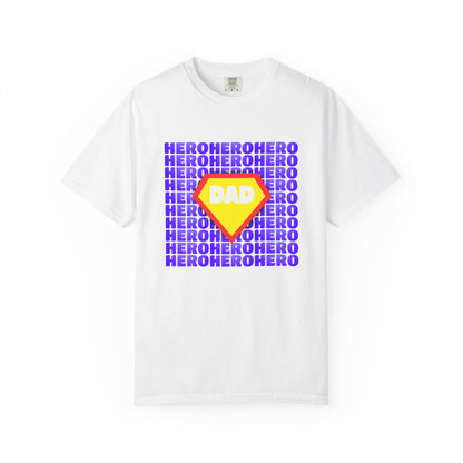 Hero Dad Unisex T-Shirt - Gift for Father's Day, Super Dad Shirt, Personalized Apparel, Casual Wear, Dad's Birthday Gift