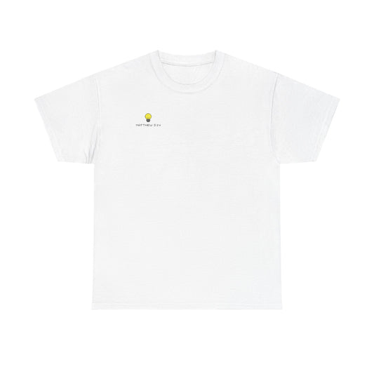Light of the World Unisex Heavy Cotton Tee - Inspirational Graphic Tee