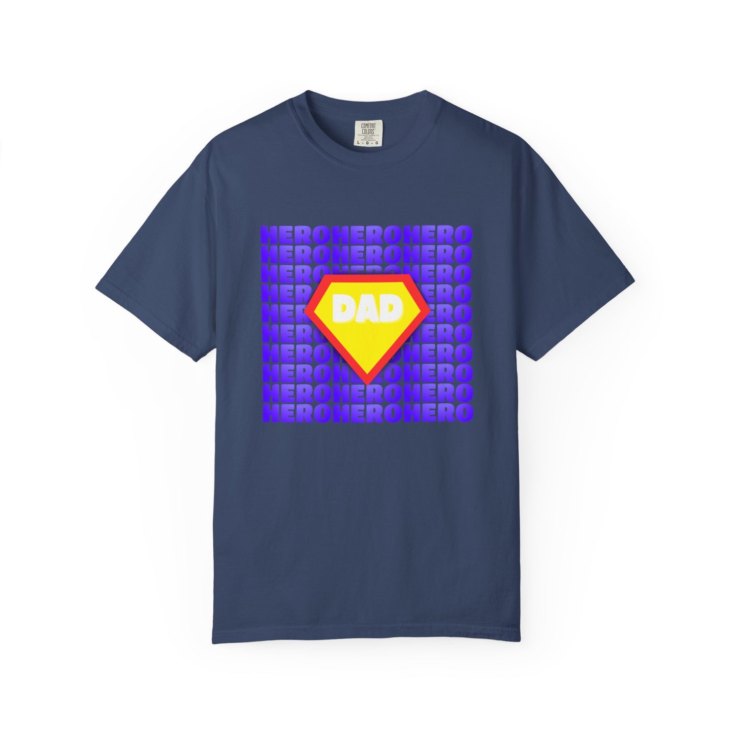 Hero Dad Unisex T-Shirt - Gift for Father's Day, Super Dad Shirt, Personalized Apparel, Casual Wear, Dad's Birthday Gift
