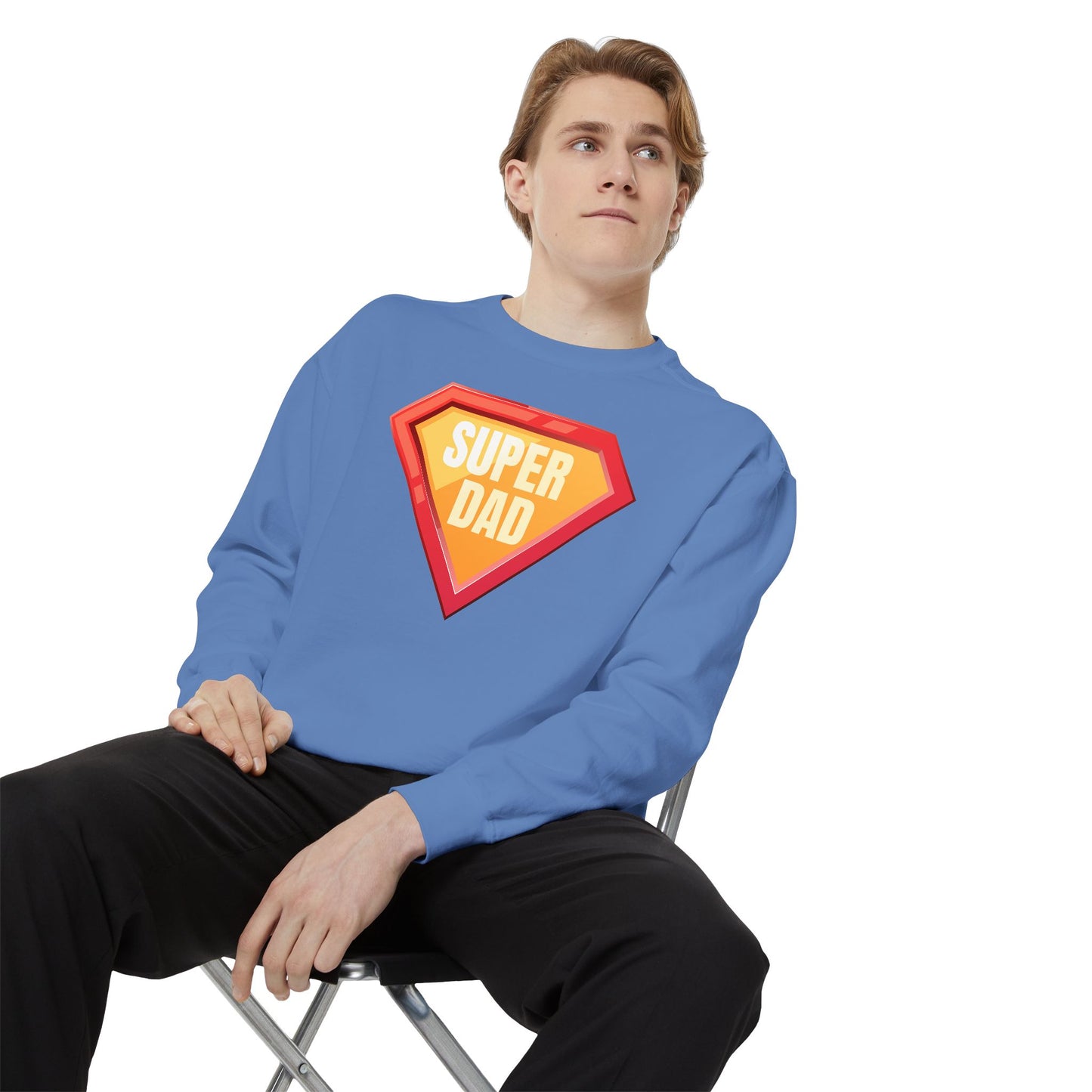 Super Dad Sweatshirt – Father's Day Gift for Hero Dads
