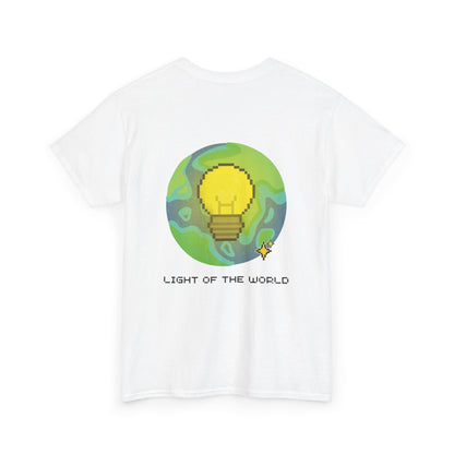 Light of the World Unisex Heavy Cotton Tee - Inspirational Graphic Tee