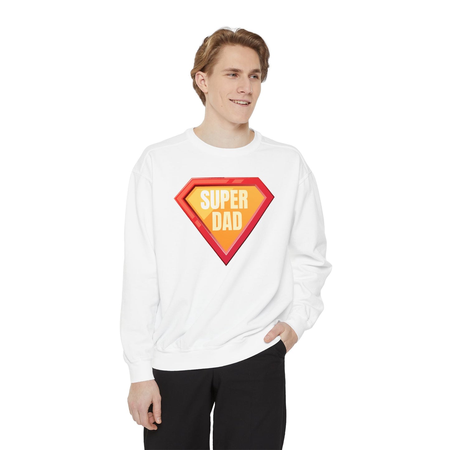 Super Dad Sweatshirt – Father's Day Gift for Hero Dads