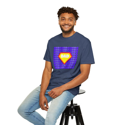 Hero Dad Unisex T-Shirt - Gift for Father's Day, Super Dad Shirt, Personalized Apparel, Casual Wear, Dad's Birthday Gift
