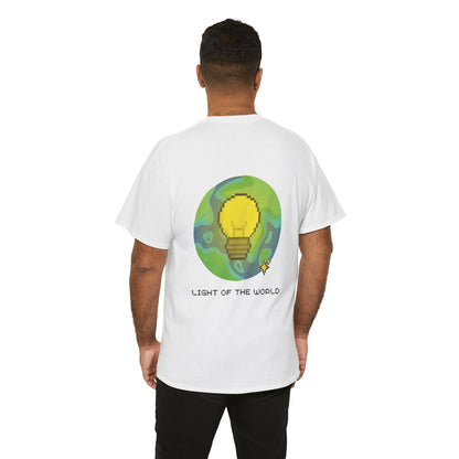 Light of the World Unisex Heavy Cotton Tee - Inspirational Graphic Tee